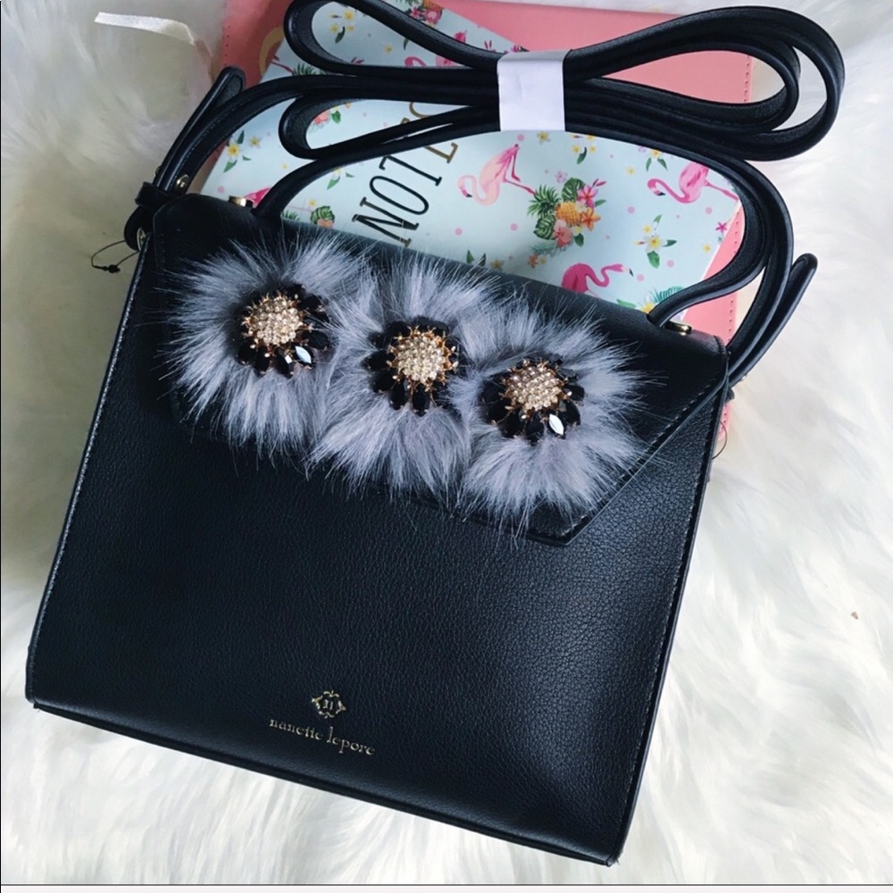 nanette Lenore | black crossbody bag